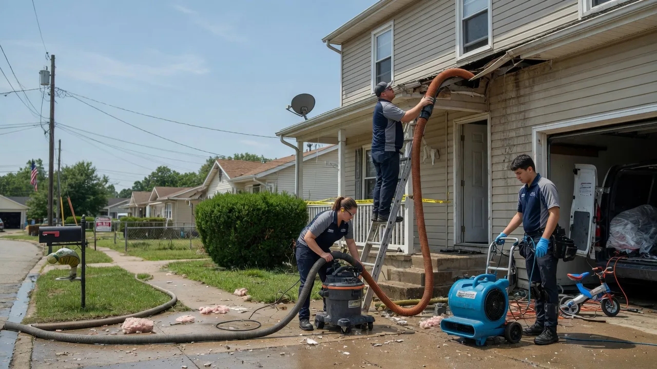 Water Damage Restoration in Elkville, IL near me